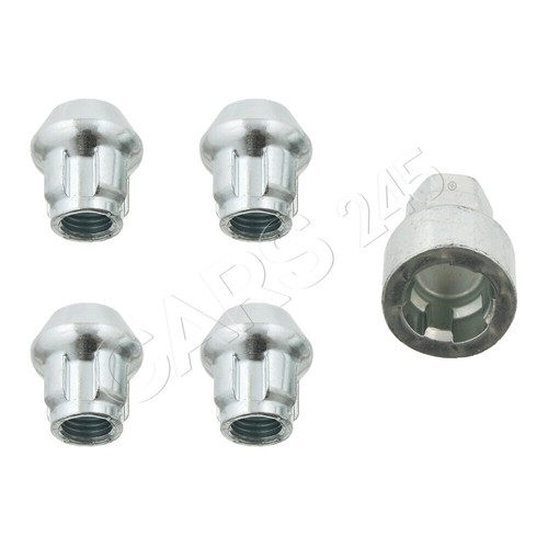 Front rear wheel nut febi - rear, fits