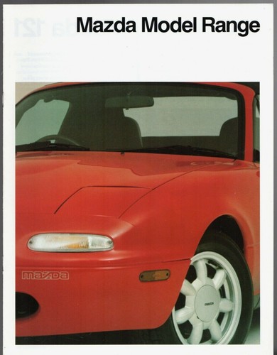 Mazda range 1990 market - mazda,