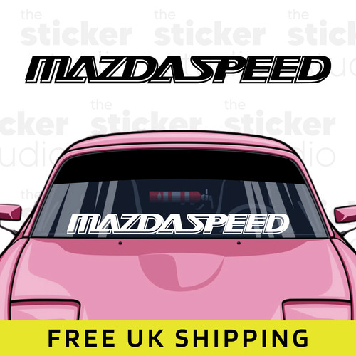 Mazdaspeed sticker 100cm - mazdaspeed,