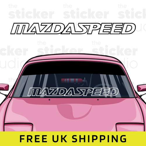 Mazdaspeed sticker 100cm - sticker,