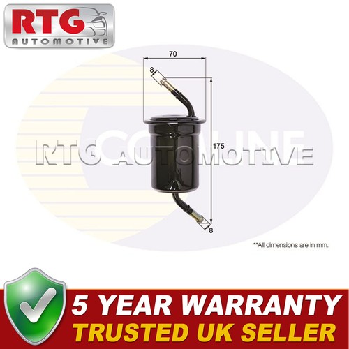 Fuel filter fits mazda 323 - fuel,