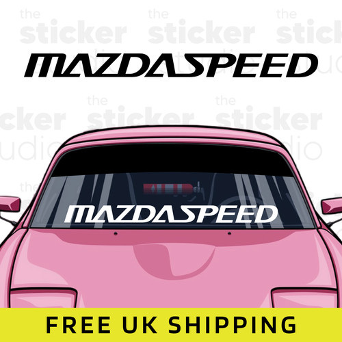 Mazdaspeed sticker 100cm - mazdaspeed,