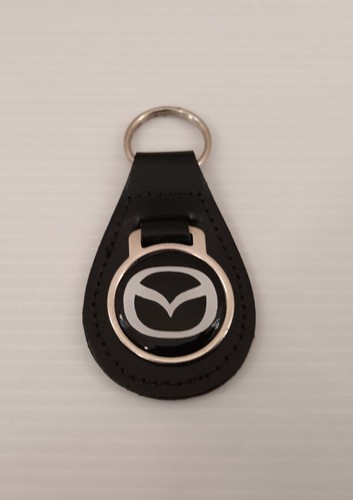 Mazda key fob ring leather - fob,