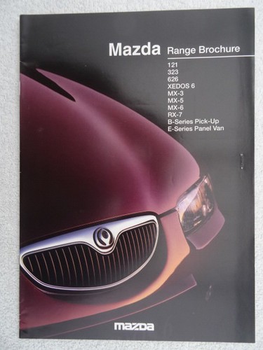 Mazda 1992 brochure - 1992, uk