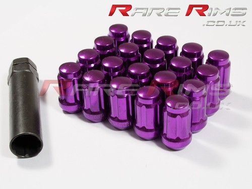 Purple spline wheel nuts - x, 20