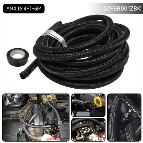 4ft an4 nylon - nylon, stainless