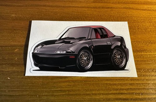Mazda mx5 cartoon style - mx5,