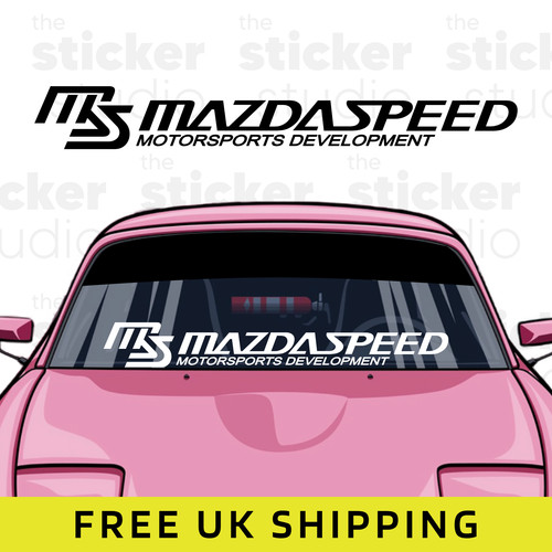 Mazdaspeed sticker 100cm - -,