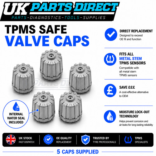 Tpms safe tyre - valve, for