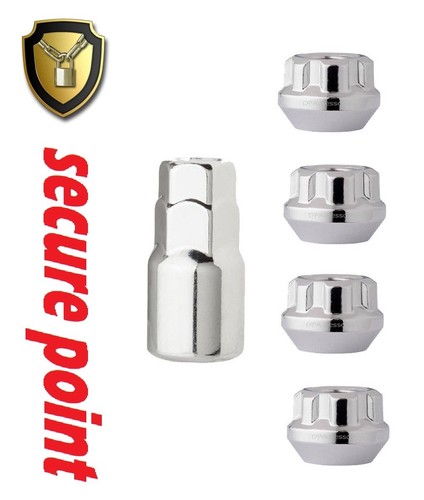 Locking wheel nuts fits - fits, mazda