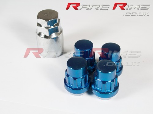 Blue locking wheel - blue, 4