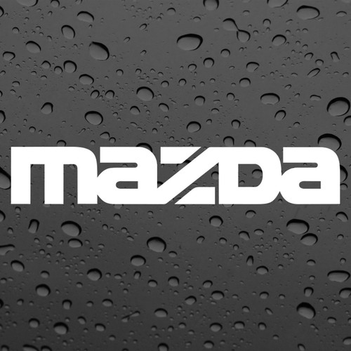 Mazda pair stickers - mazda,
