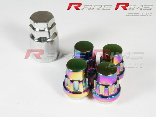 Petrol locking wheel - nuts, x4