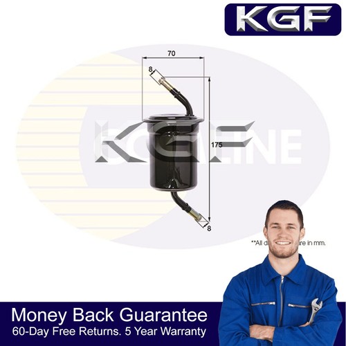 Kgf fuel filter fits mazda - fuel,