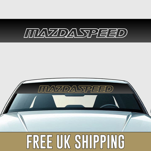 Mazdaspeed sun strip - mazdaspeed,