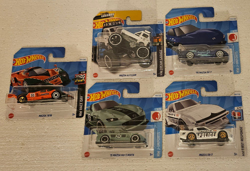 Hot wheels mazda lot - hot, of